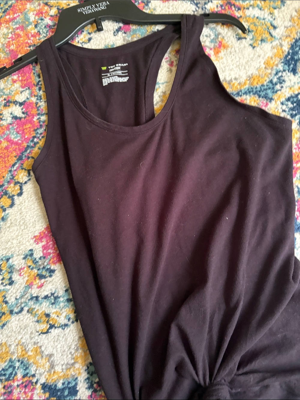 Tek Women's Racerback Tank Top — black